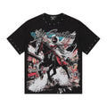 MIXED EMOTION Rhinestone Front Graphic T-Shirt ¡ª hero