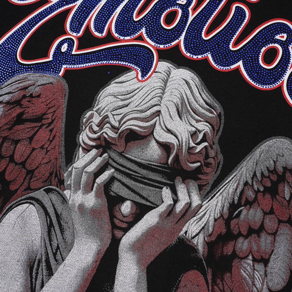 MIXED EMOTION Angel Graphic T-Shirt ¡ª detail