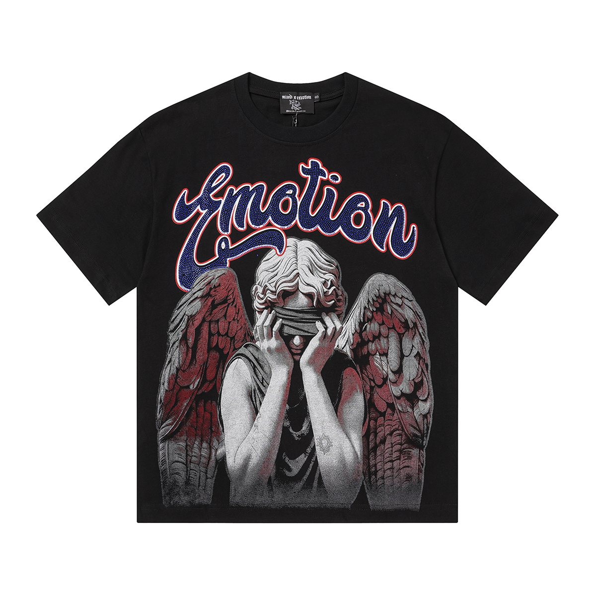 MIXED EMOTION Angel Graphic T-Shirt ¡ª front
