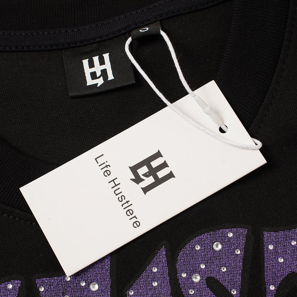 Life Hustlere Space Graphic T-Shirt ¡ª hang_tag