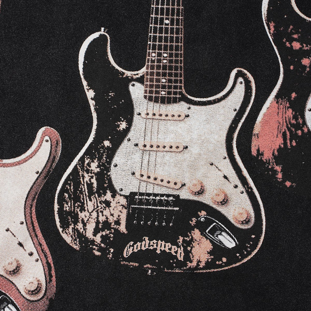 Godspeed Skeleton Band Graphic T-Shirt ¡ª detail