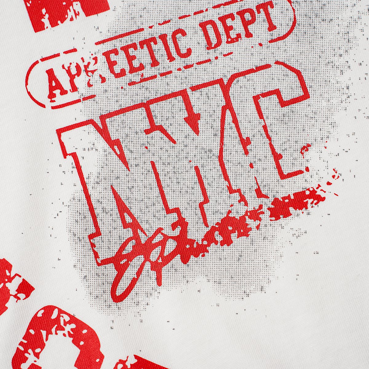 Godspeed Distressed Rock Graphic Short-Sleeve T-Shirt ¡ª detail