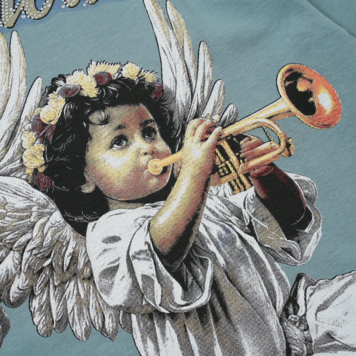 MIXED EMOTION Angel Rose Graphic Short-Sleeve T-Shirt ¡ª detail
