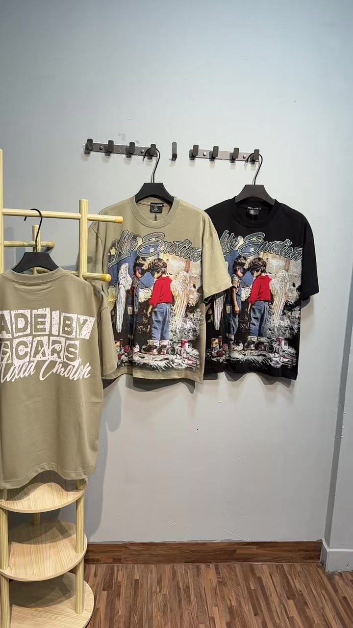 MIXED EMOTION Rhinestone Graphic T-Shirt ¡ª context