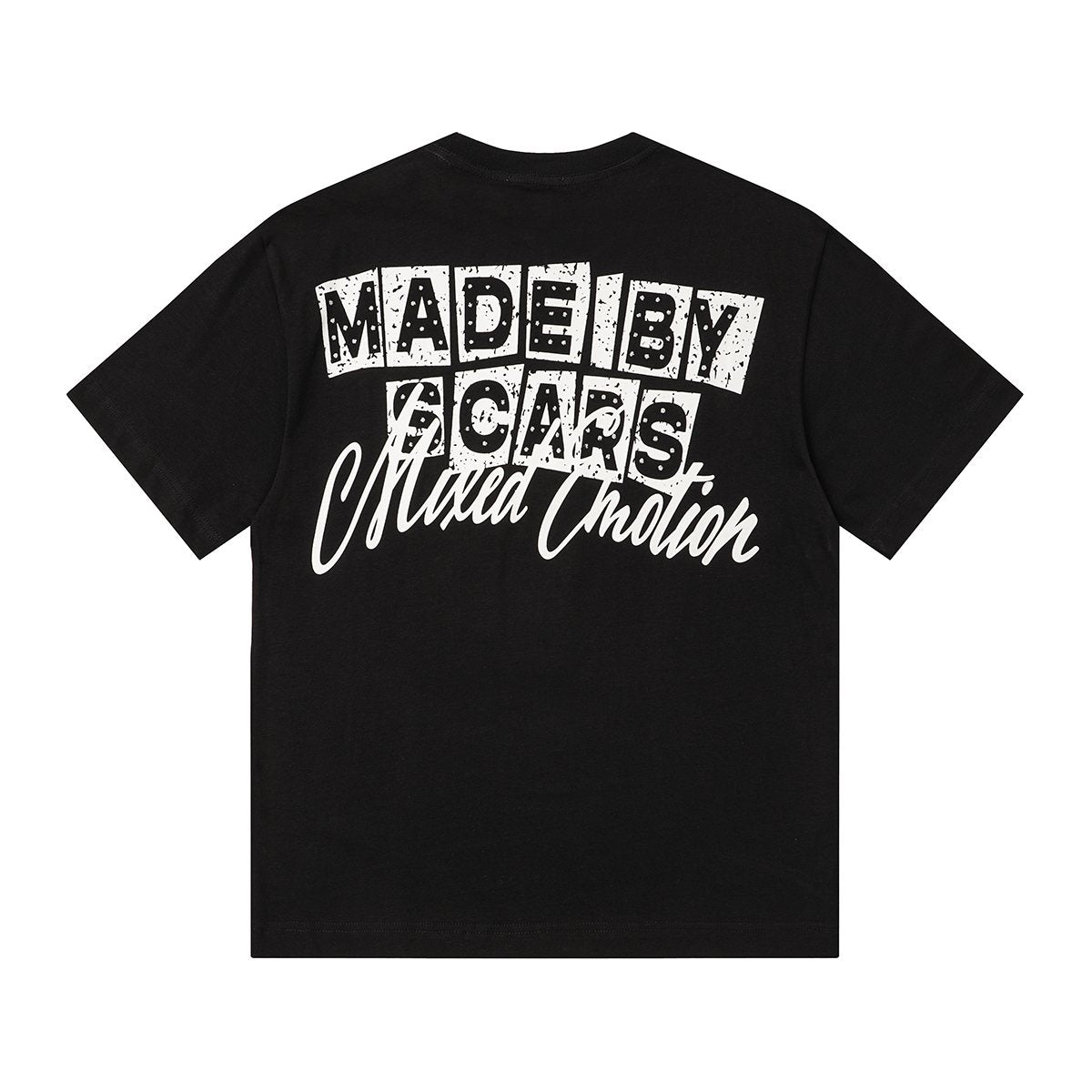MIXED EMOTION Rhinestone Graphic T-Shirt ¡ª back