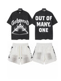 Godspeed Triangle Eye T-Shirt & Shorts Set ¡ª front