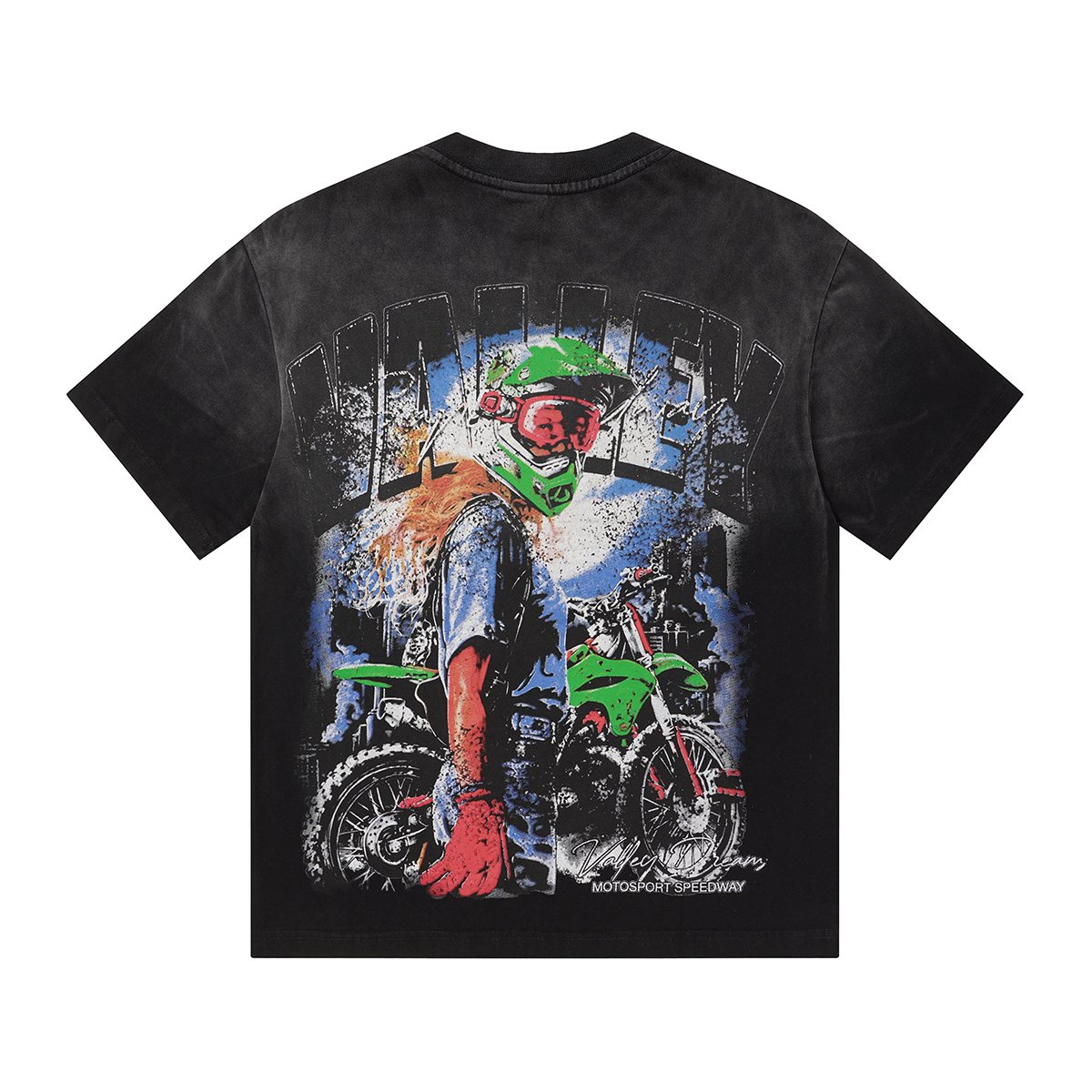 VALLEY Motorsport Speedway Graphic T-Shirt ¡ª back