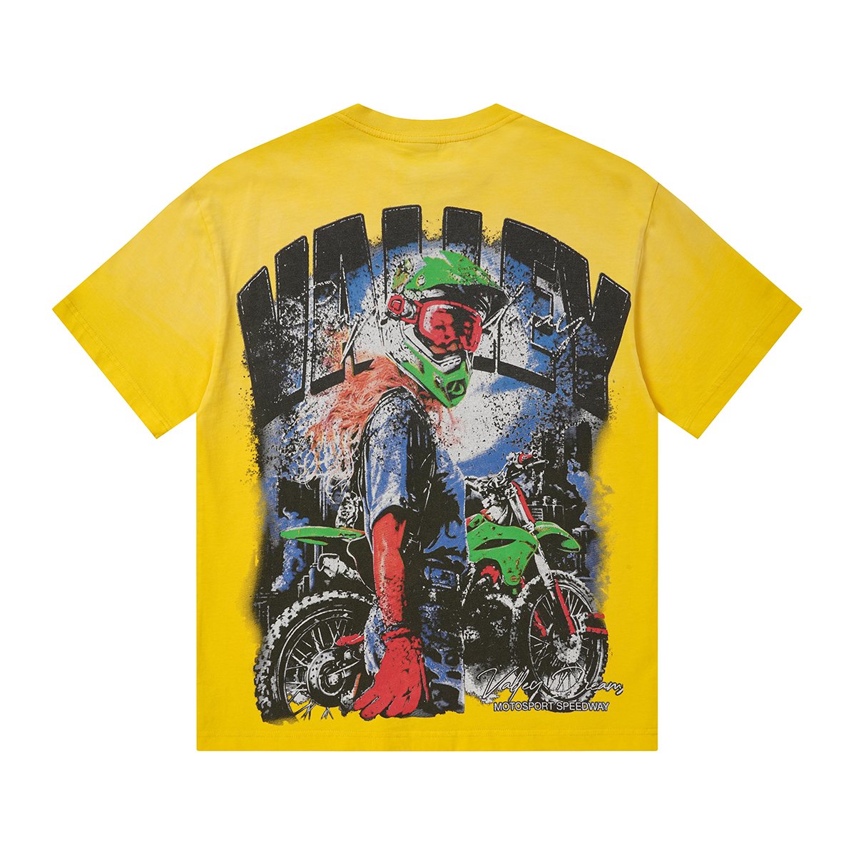 VALLEY Motorsport Speedway Graphic T-Shirt ¡ª back