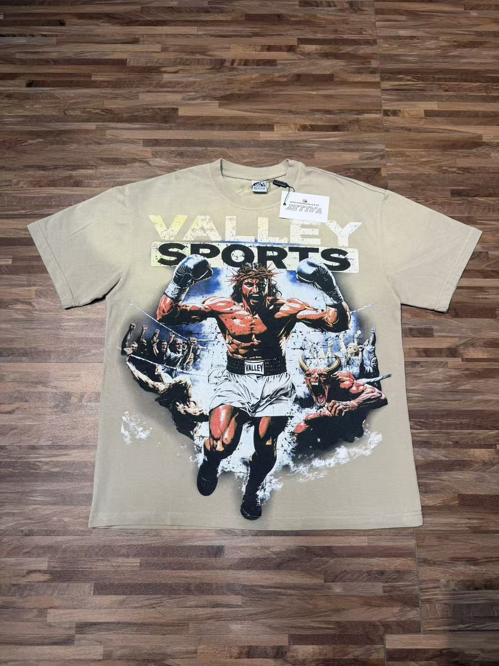 VALLEY Boxing Before Death Graphic T-Shirt ¡ª front