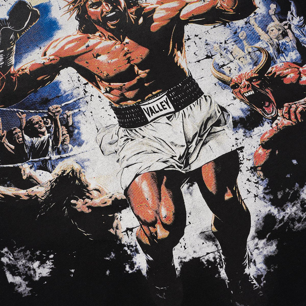 VALLEY Boxing Before Death Graphic T-Shirt ¡ª detail