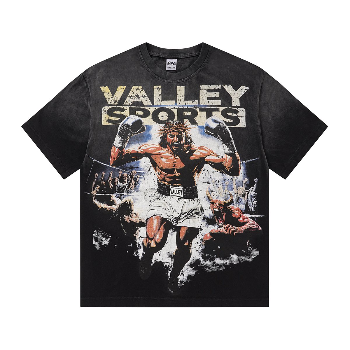 VALLEY Boxing Before Death Graphic T-Shirt ¡ª hero