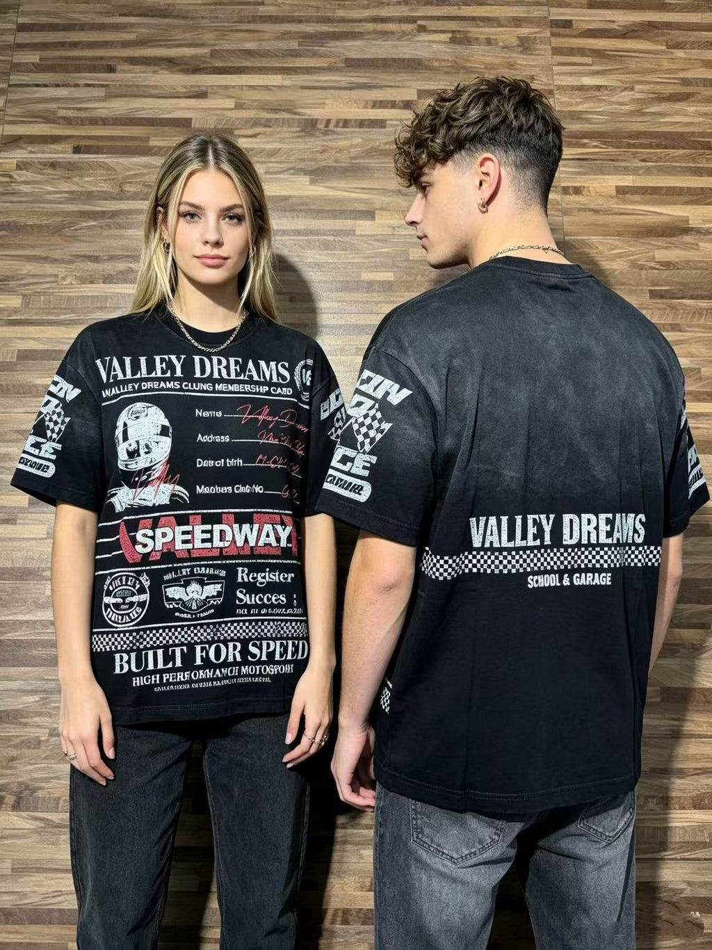 VALLEY Speedway Racing Graphic T-Shirt ¡ª context