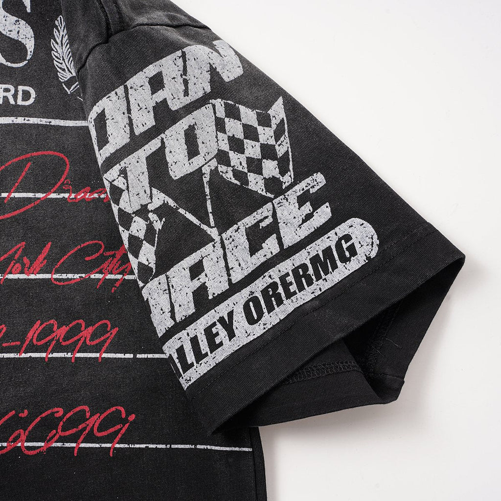 VALLEY Speedway Racing Graphic T-Shirt ¡ª detail