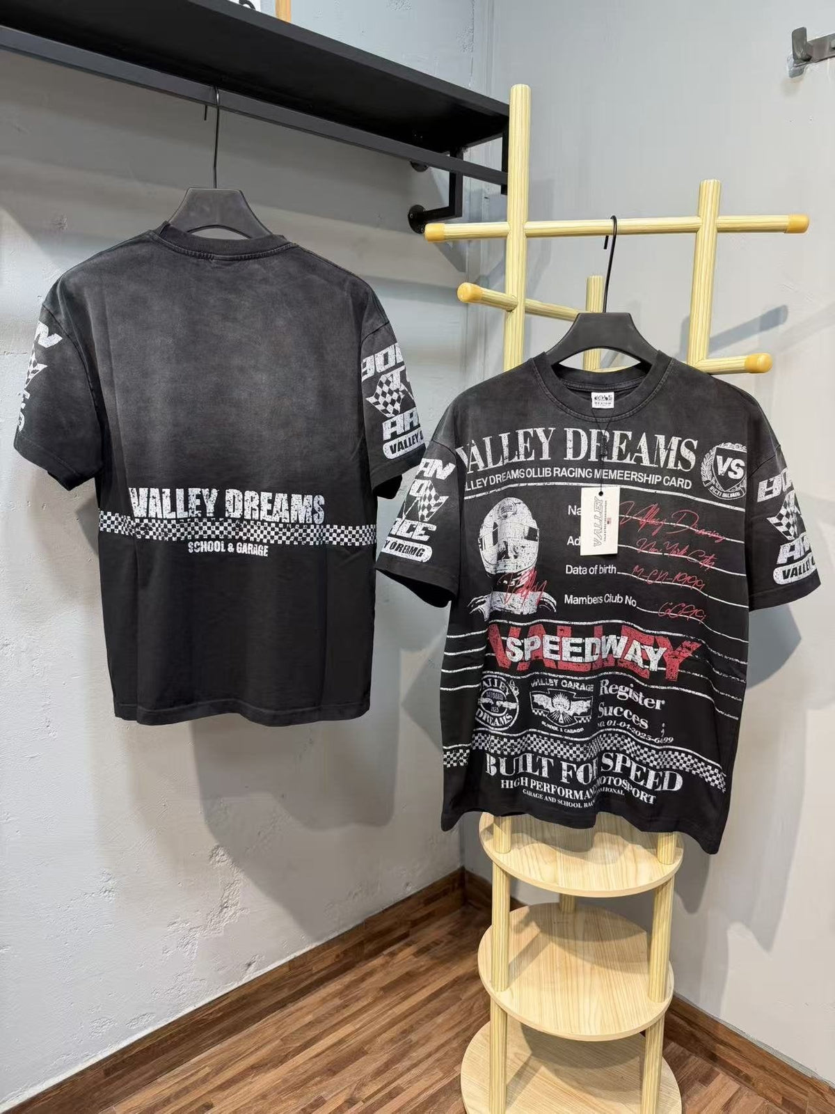 VALLEY Speedway Racing Graphic T-Shirt ¡ª context