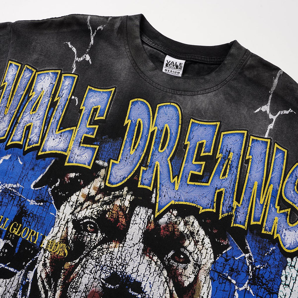 VALLEY Dog Basketball Graphic T-Shirt ¡ª detail