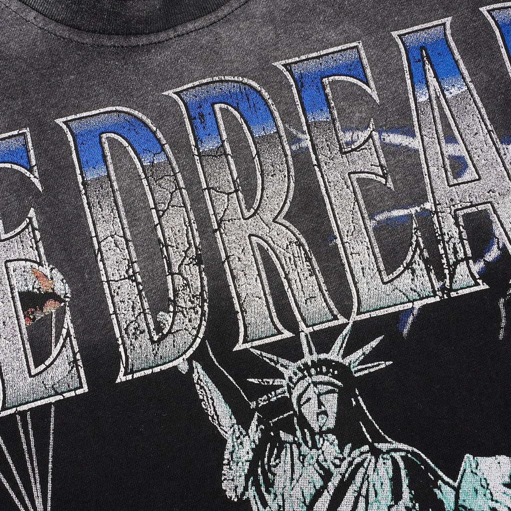 VALLEY Statue of Liberty Parachute Graphic T-Shirt ¡ª detail