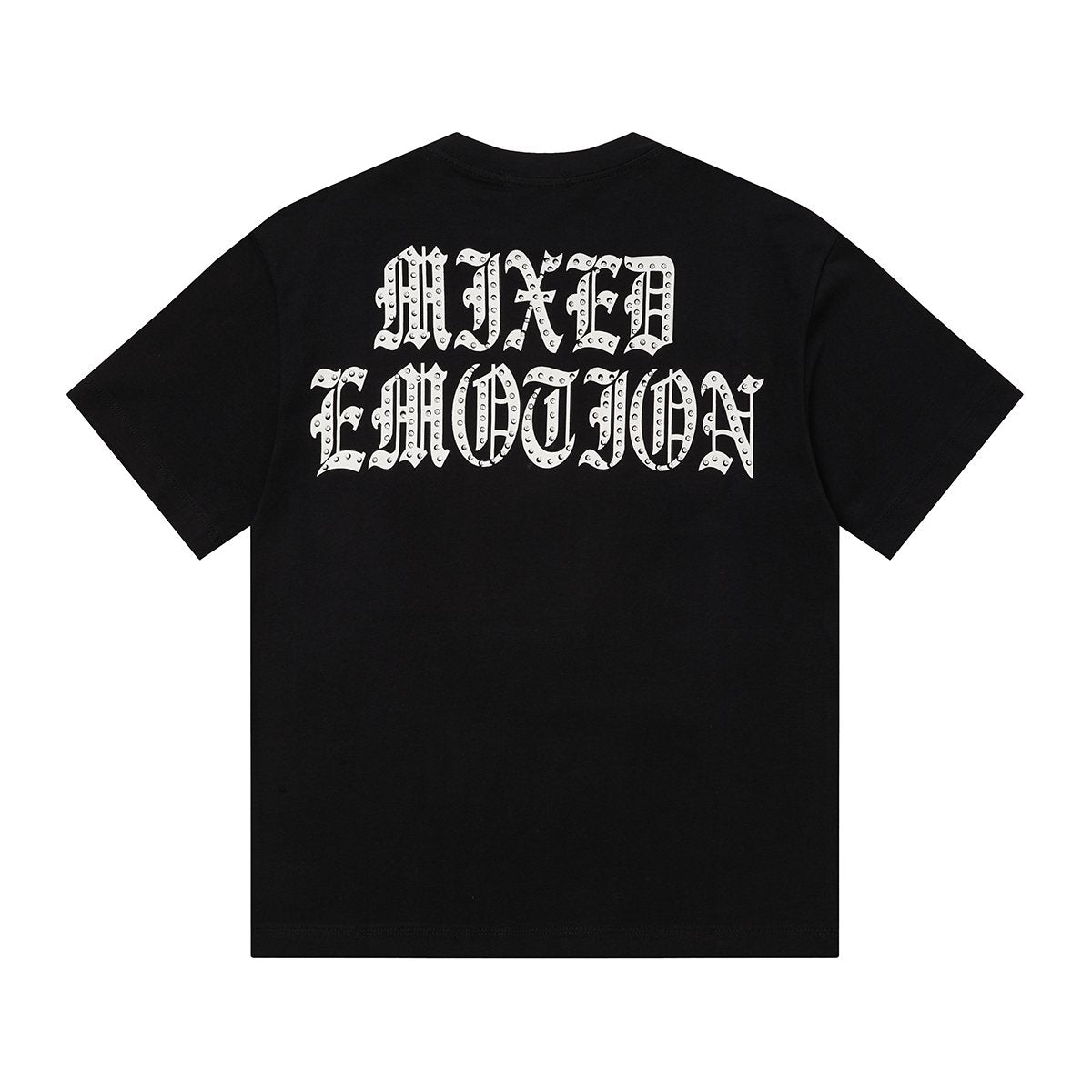 MIXED EMOTION Rhinestone Graphic T-Shirt ¡ª back