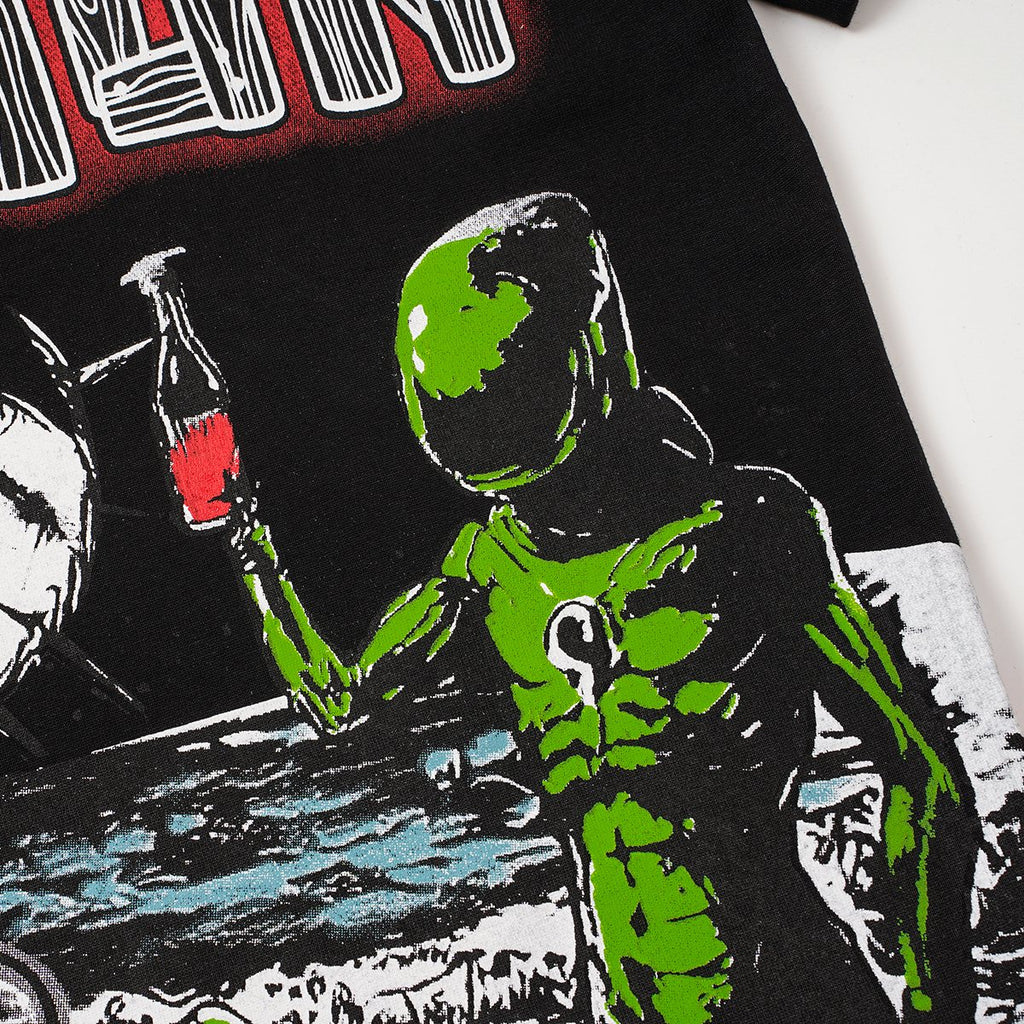 MIXED EMOTION Front and Back Graphic T-Shirt ¡ª detail