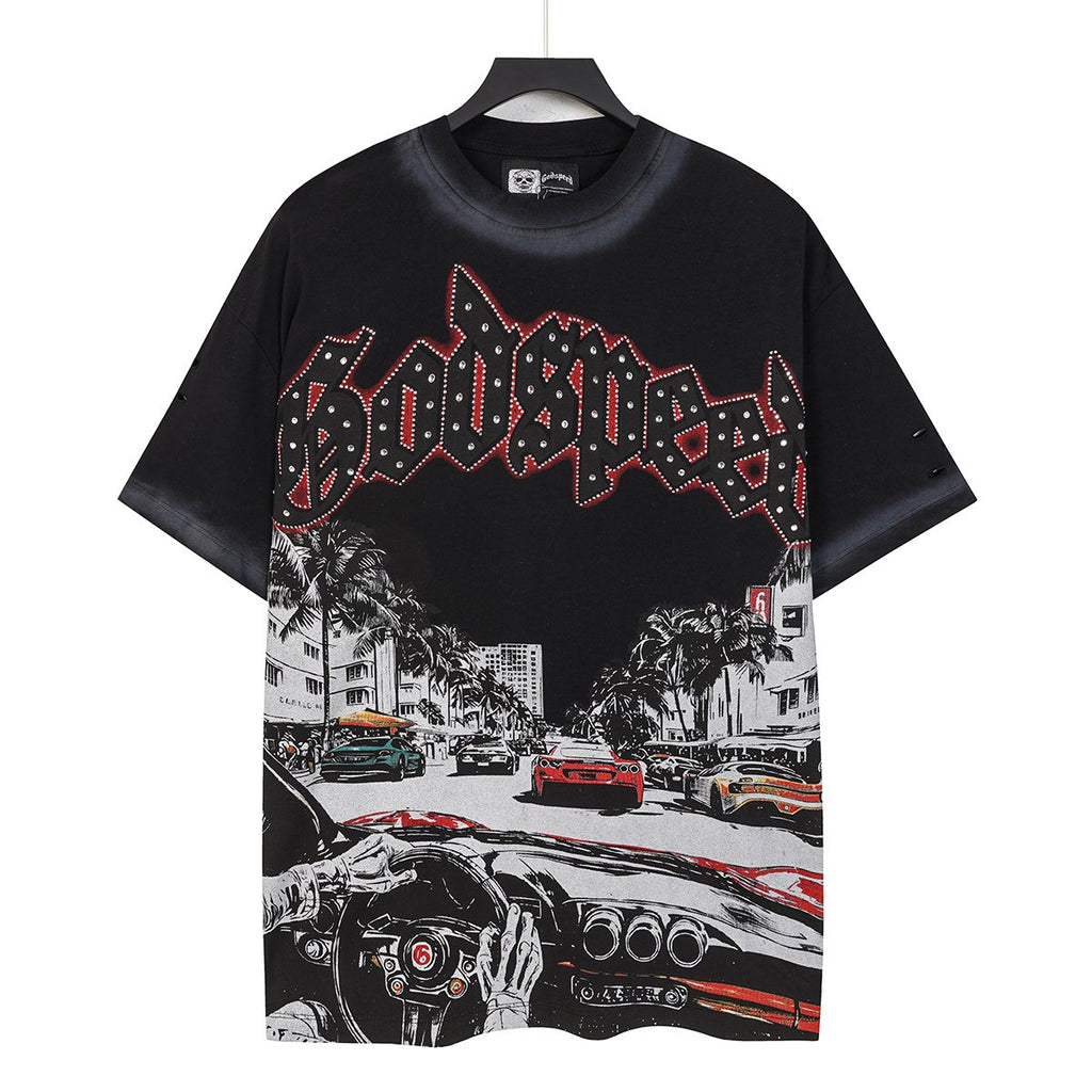 Godspeed Car Key Graphic T-Shirt ¡ª hero