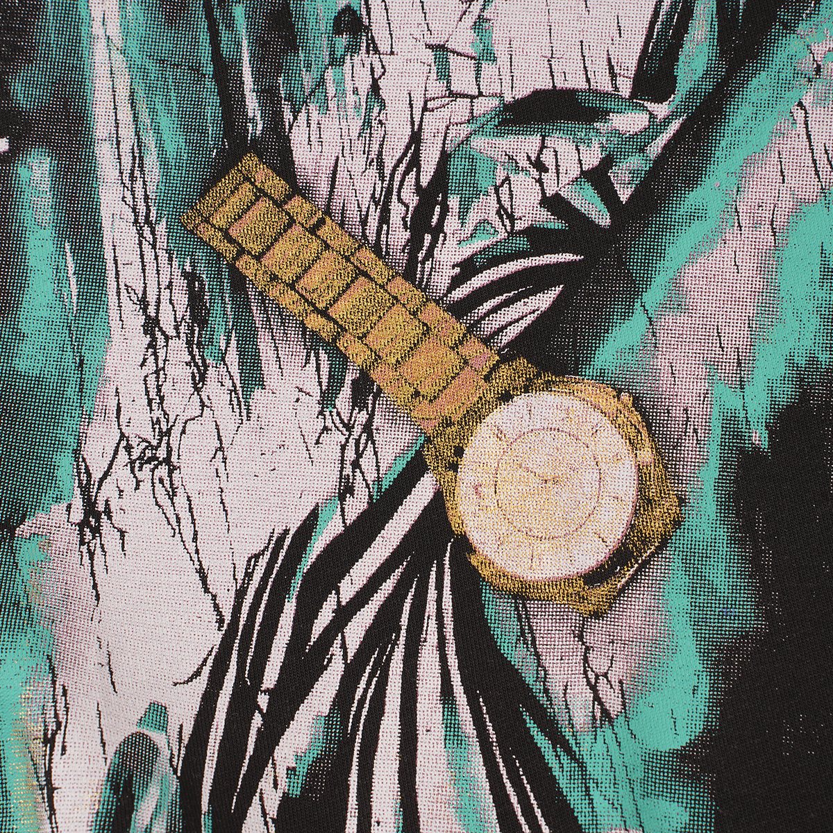 Godspeed Statue & Eye Graphic Short-Sleeve T-Shirt ¡ª detail