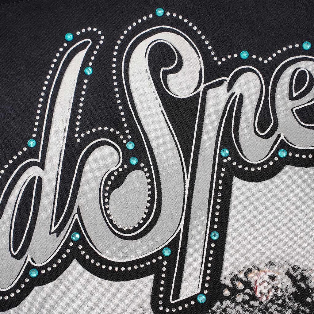 Godspeed Distressed Washed Graphic T-Shirt ¡ª detail
