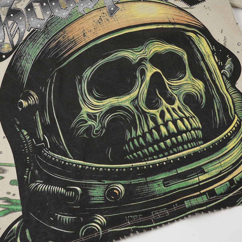 Godspeed Out of One Skull Graphic T-Shirt ¡ª detail