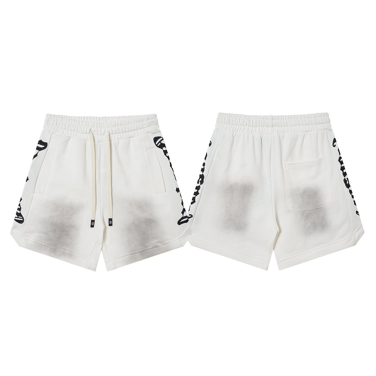 Godspeed Washed Drawstring Shorts ¡ª front
