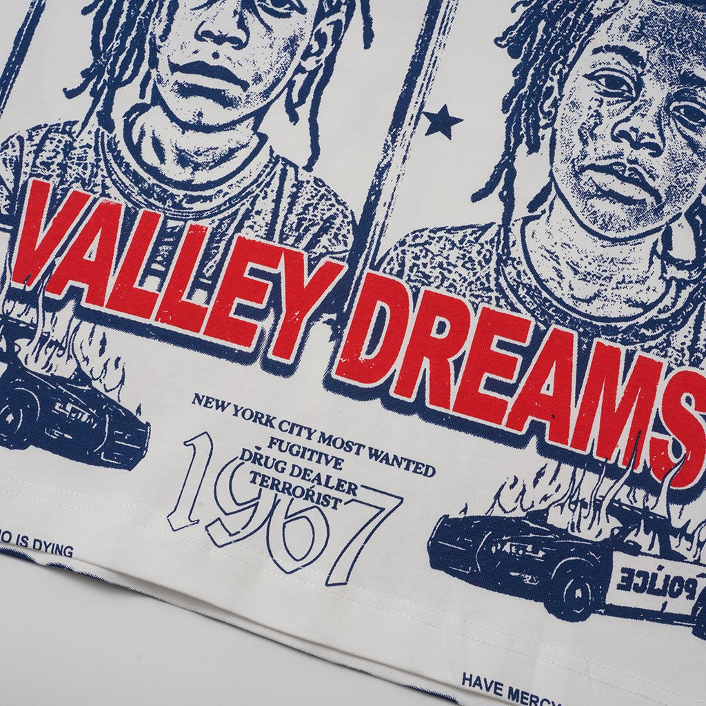 VALLEY NYC Most Wanted 1967 Graphic T-Shirt ¡ª detail
