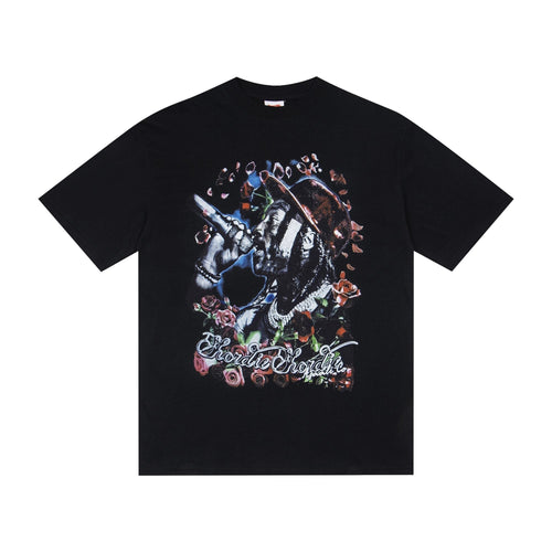 ASAALL Portrait Rose Graphic T-Shirt ¡ª hero