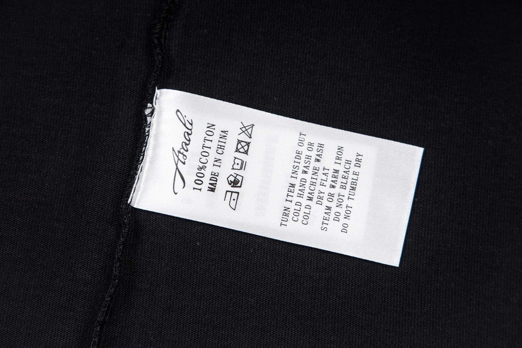ASAALL Theatrical Mask Graphic T-Shirt ¡ª neck_label