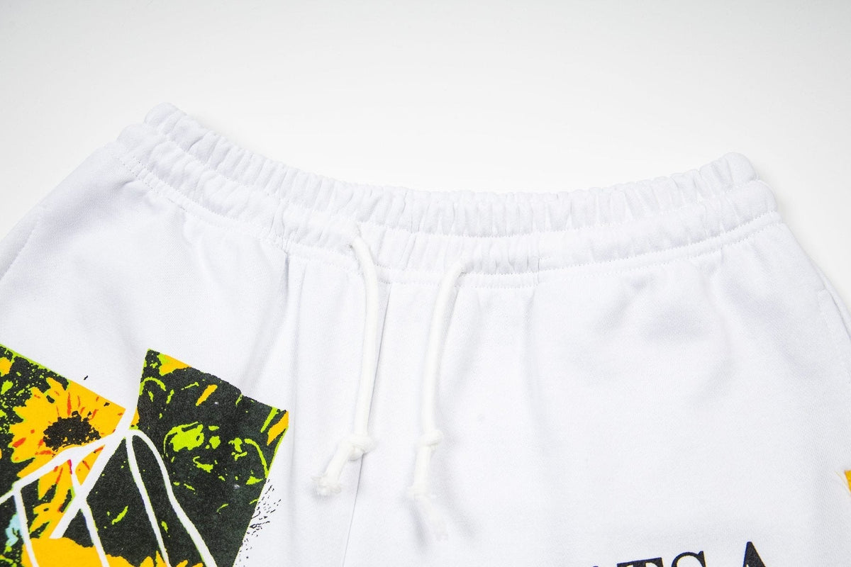 THAT'S A AWFUL LOT OF COUGH SYRUP Graphic Drawstring Shorts ¡ª detail
