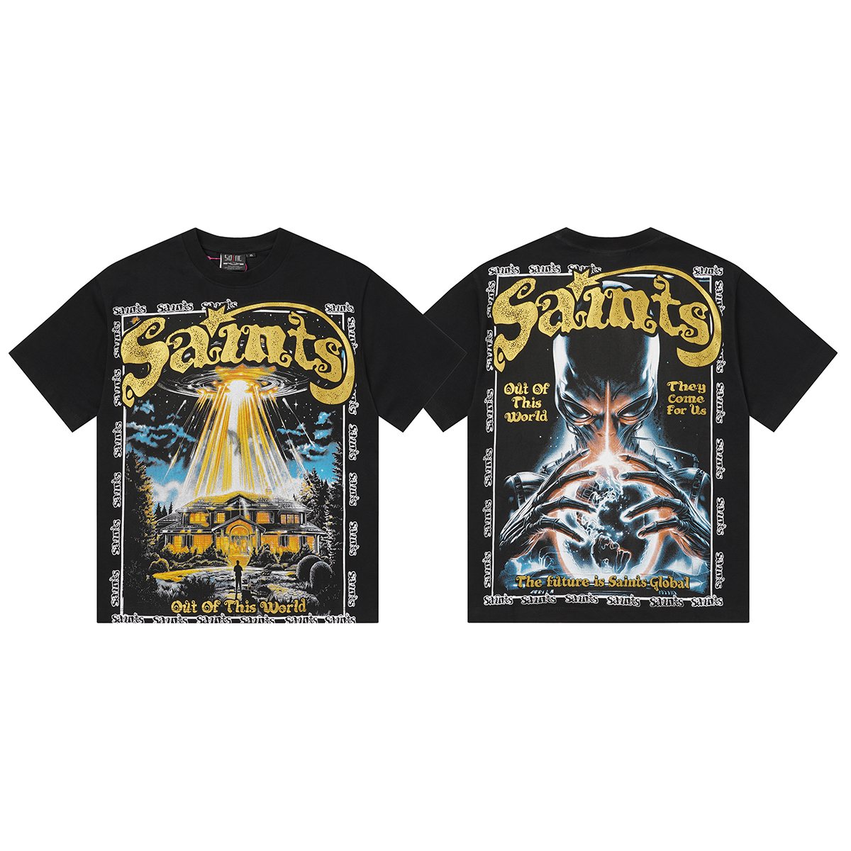 SAINT UFO Alien Graphic Short-Sleeve T-Shirt ¡ª hero