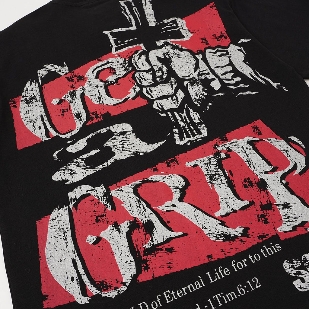 SAINT Portrait Graphic T-Shirt ¡ª detail