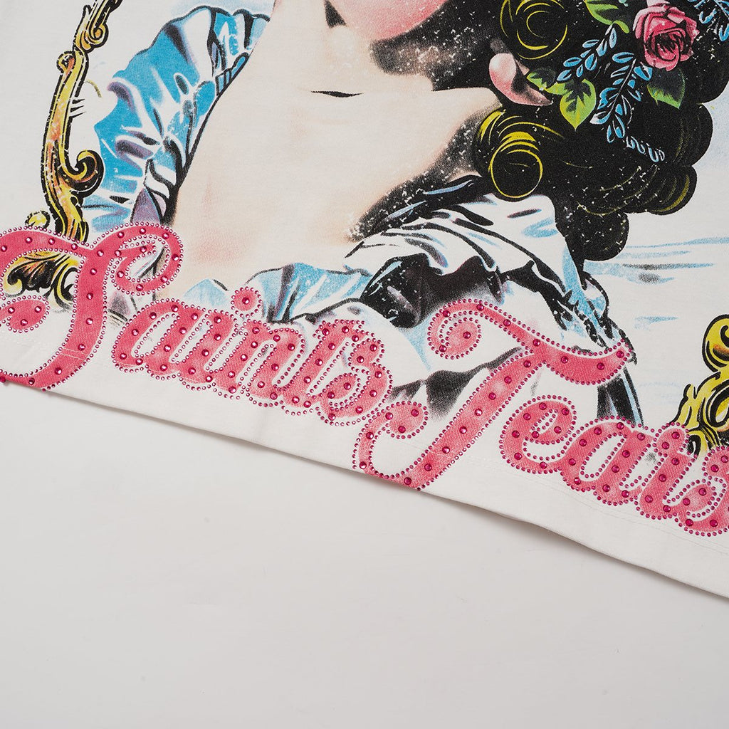 SAINT Portrait & Cross Graphic Short-Sleeve T-Shirt ¡ª detail