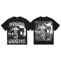SAINT Black Rhinestone Graphic T-Shirt ¡ª hero