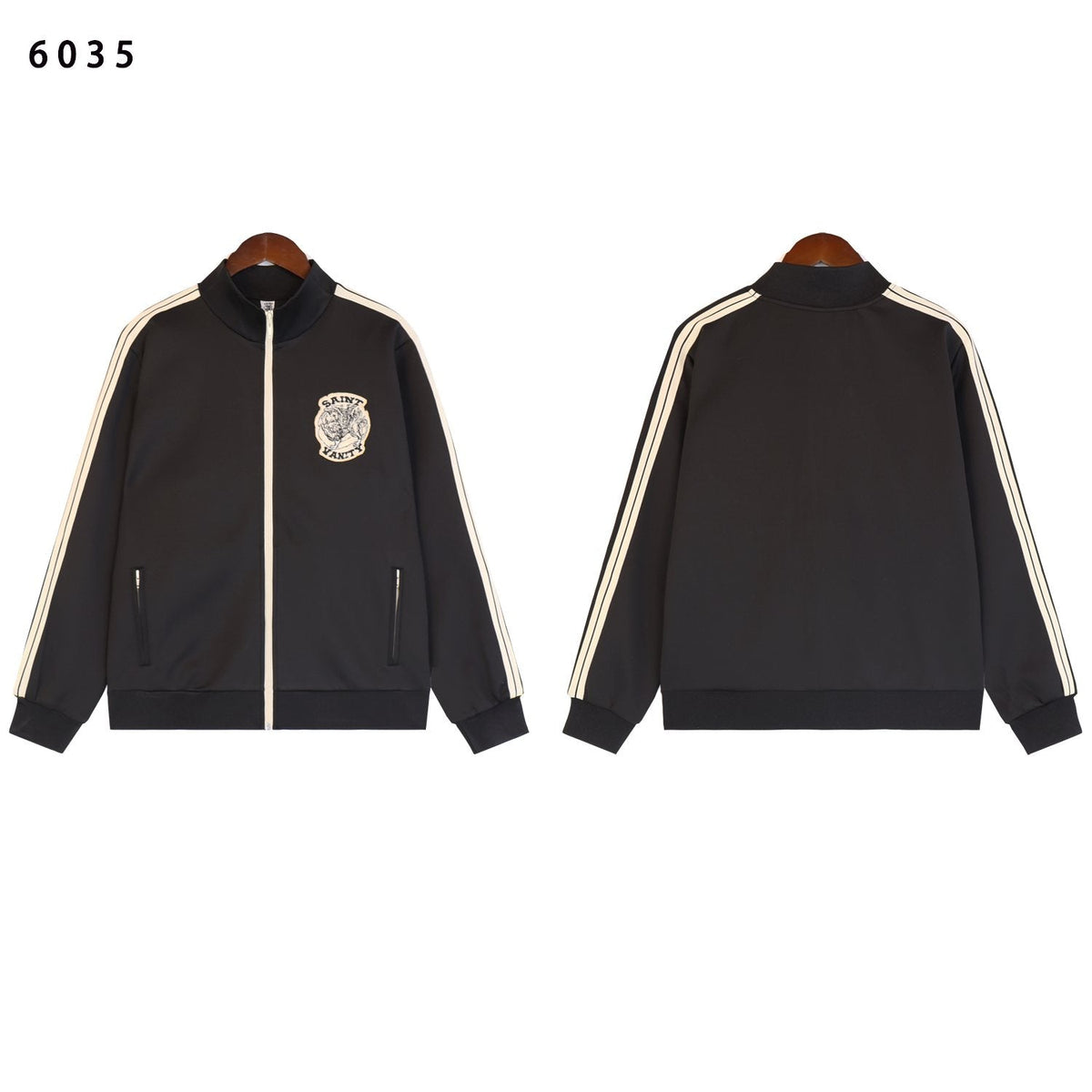 SAINT Side-Stripe Tracksuit Matching Set ¡ª front