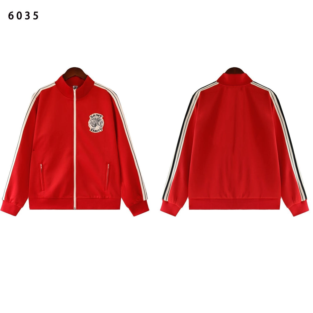 SAINT Side-Stripe Tracksuit Matching Set ¡ª front