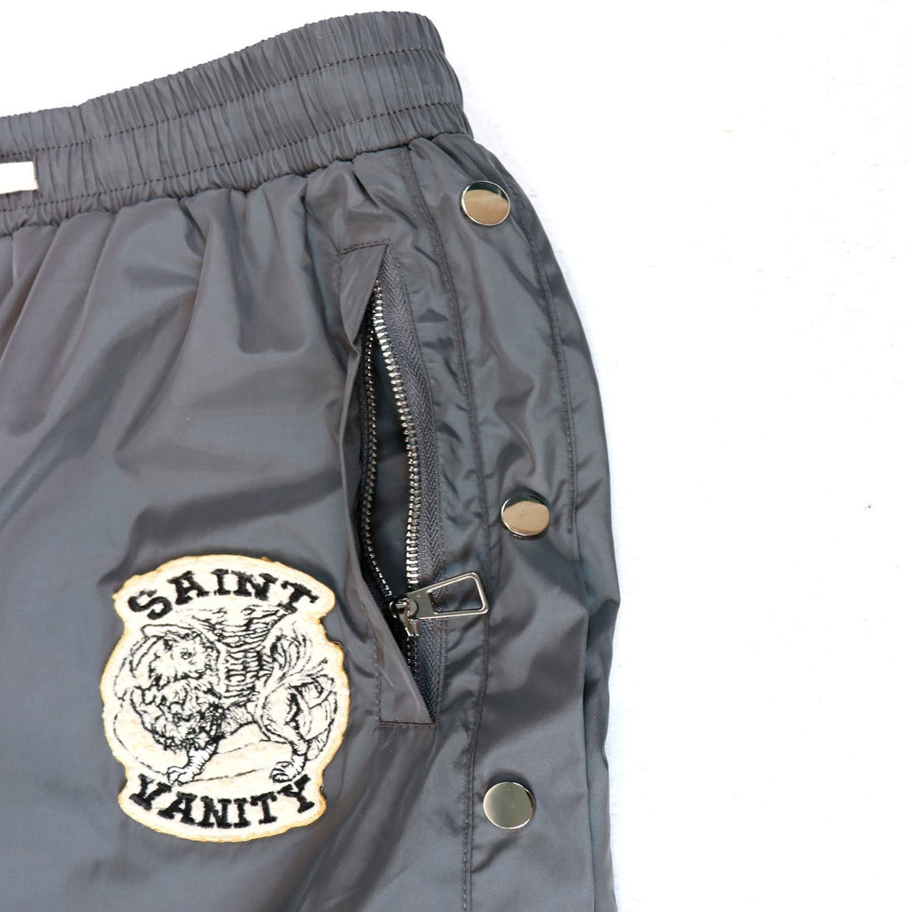 SAINT Vanity Patch Hooded Jacket & Snap-Pant Matching Set ¡ª detail