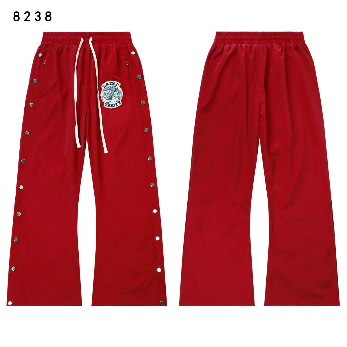 SAINT Vanity Patch Hooded Jacket & Snap-Pant Matching Set ¡ª front