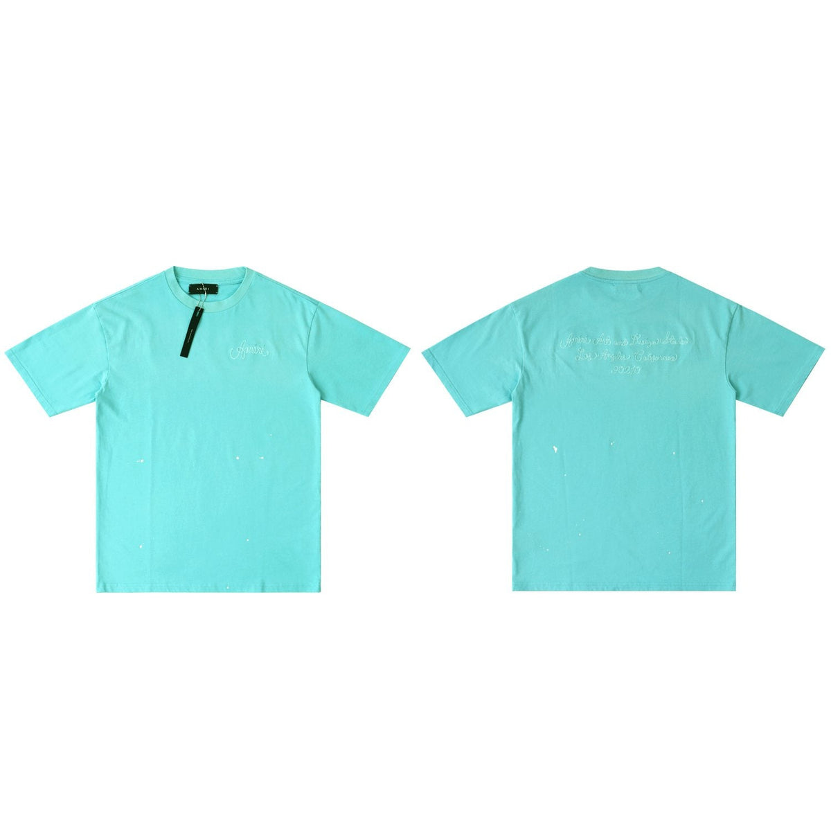 AMIRI Design Studio Paint-Splatter T-Shirt ¡ª front