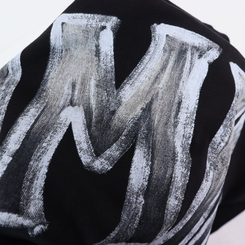 AMIRI Metallic Letter Graphic T-Shirt & Shorts Set ¡ª detail