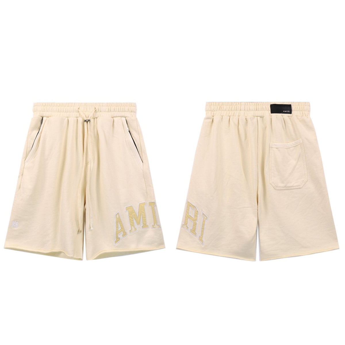 AMIRI Vintage Collegiate Graphic Shorts ¡ª front