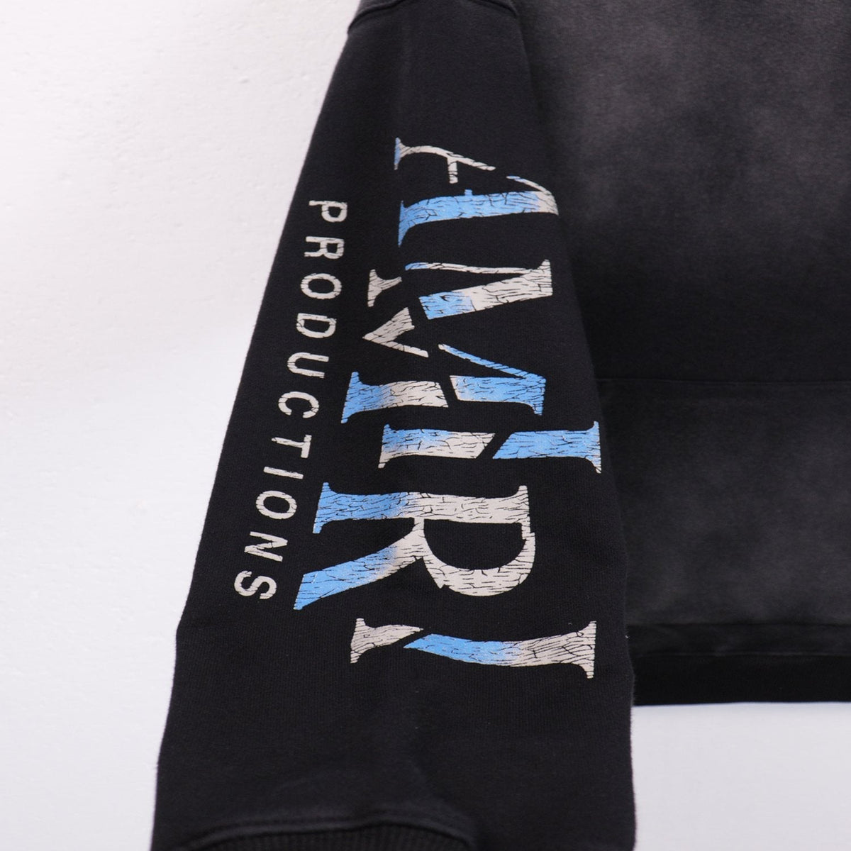 AMIRI Theatre Masks Rose Graphic Hoodie ¡ª detail