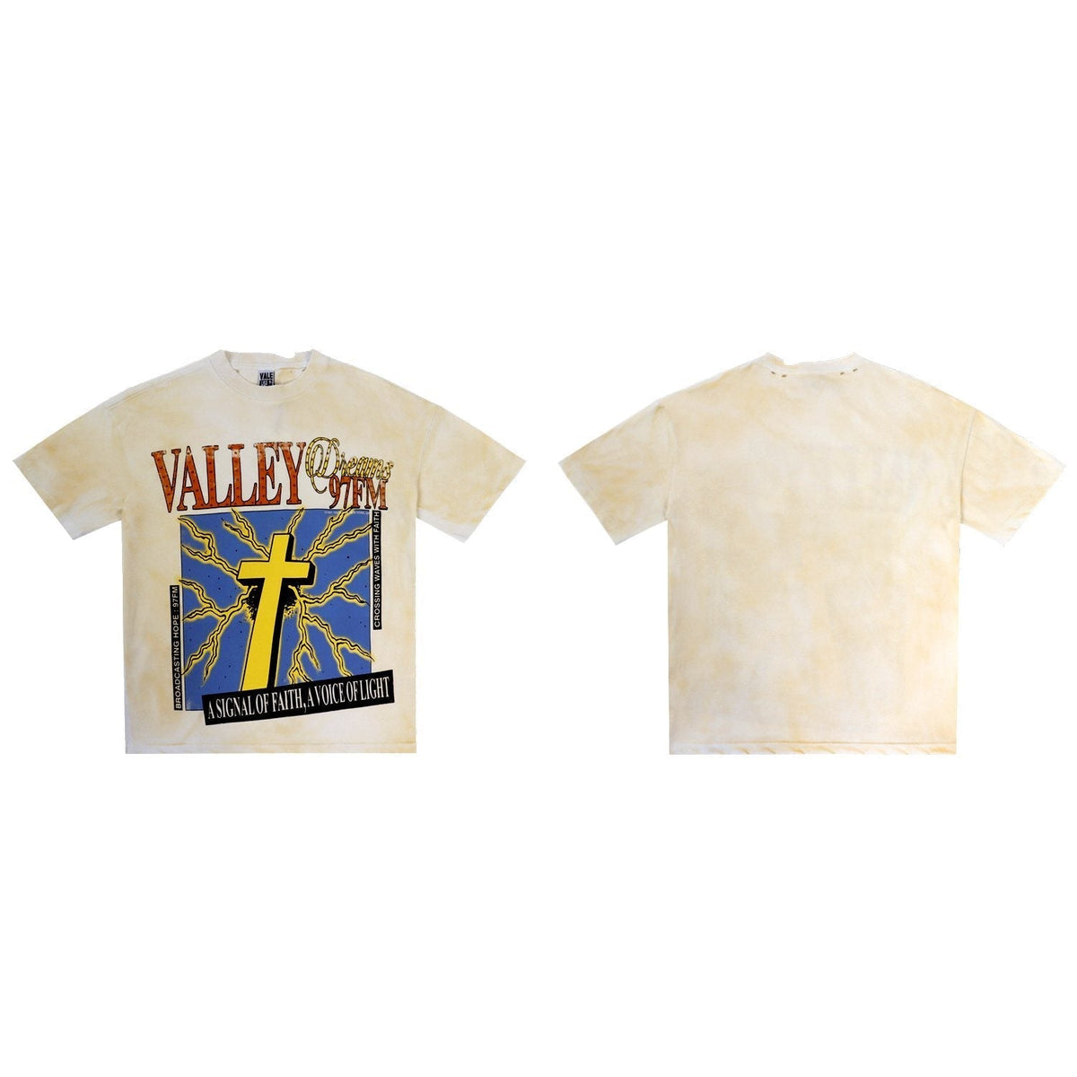 VALE USA Dreams Graphic Short-Sleeve T-Shirt - Cream ¡ª hero