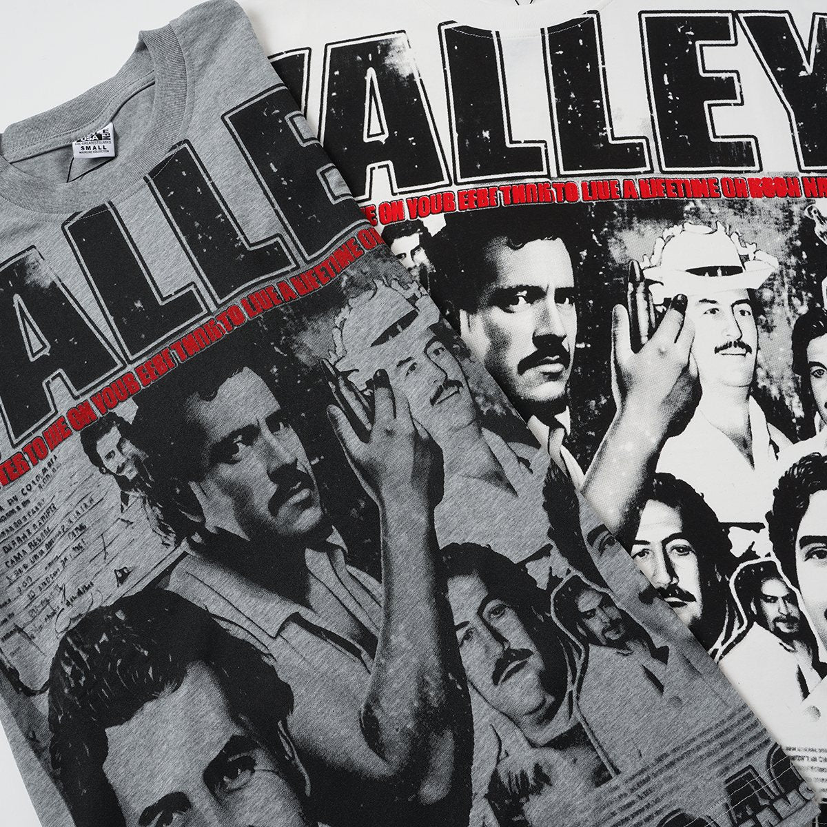 VALLEY Portrait Collage Graphic T-Shirt ¡ª detail