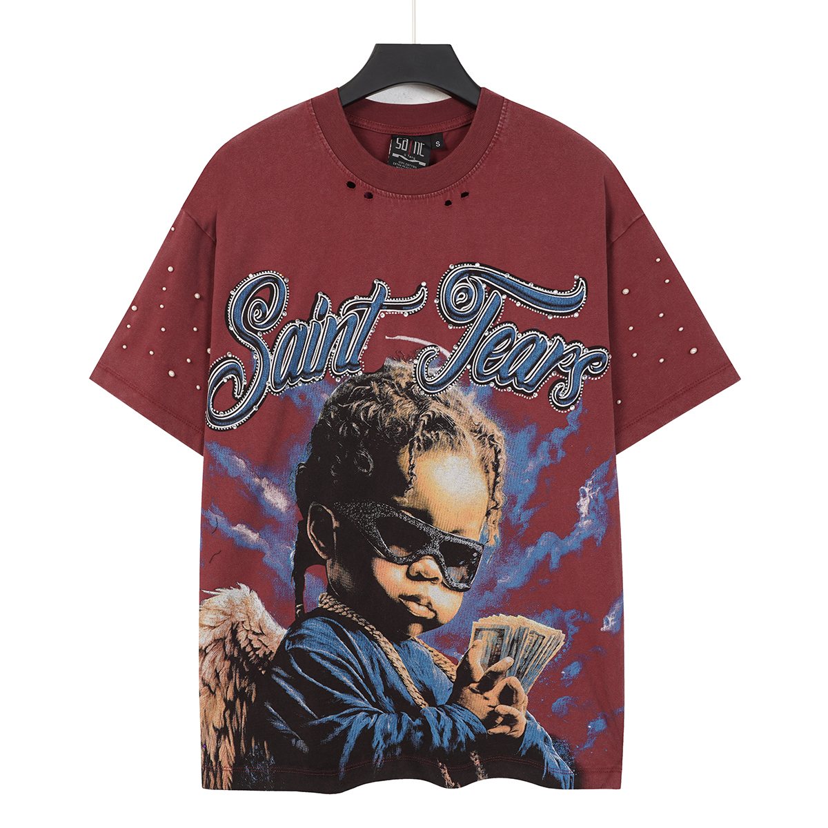 SAINT Tears Graphic Short-Sleeve T-Shirt ¡ª front