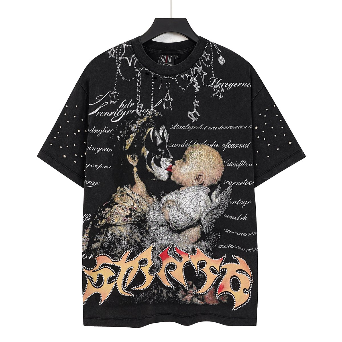 SAINT Washed Rock Graphic Short-Sleeve T-Shirt ¡ª front
