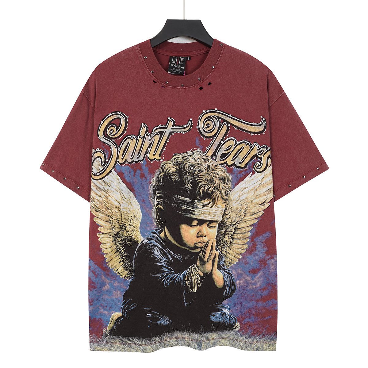 SAINT Tears Angel Graphic Short-Sleeve T-Shirt ¡ª hero