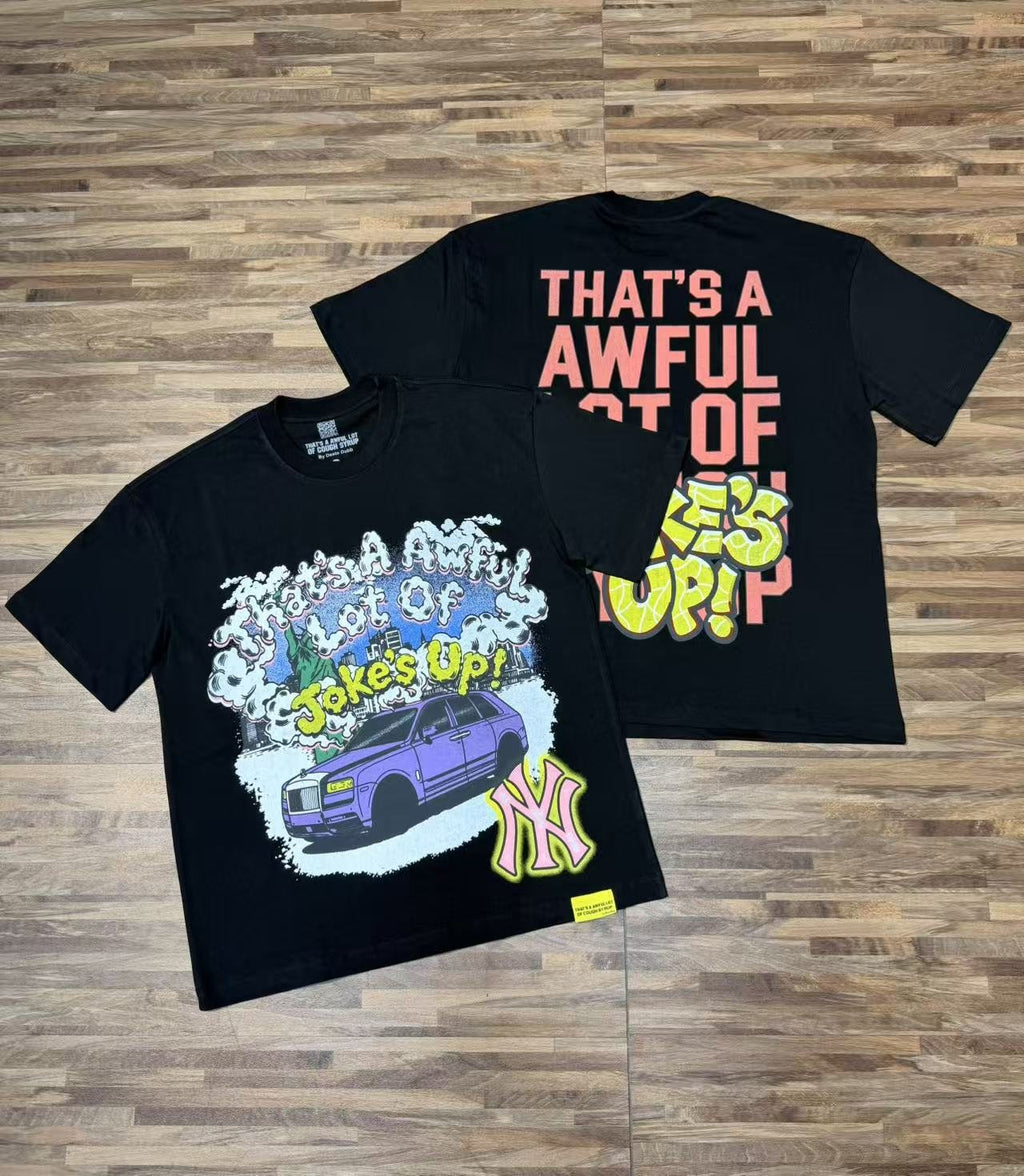 THAT'S A AWFUL LOT OF COUGH SYRUP Car Graphic T-Shirt ¡ª context