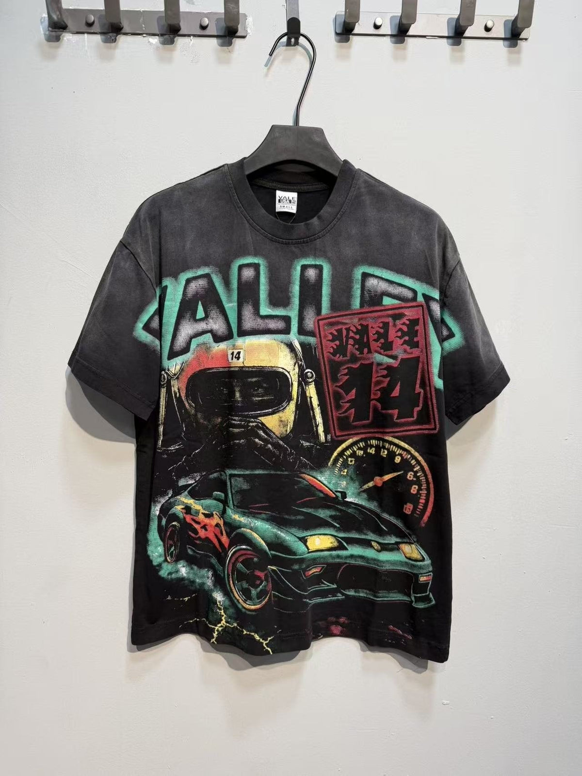 VALLEY 14 Racing Car Graphic T-Shirt ¡ª front